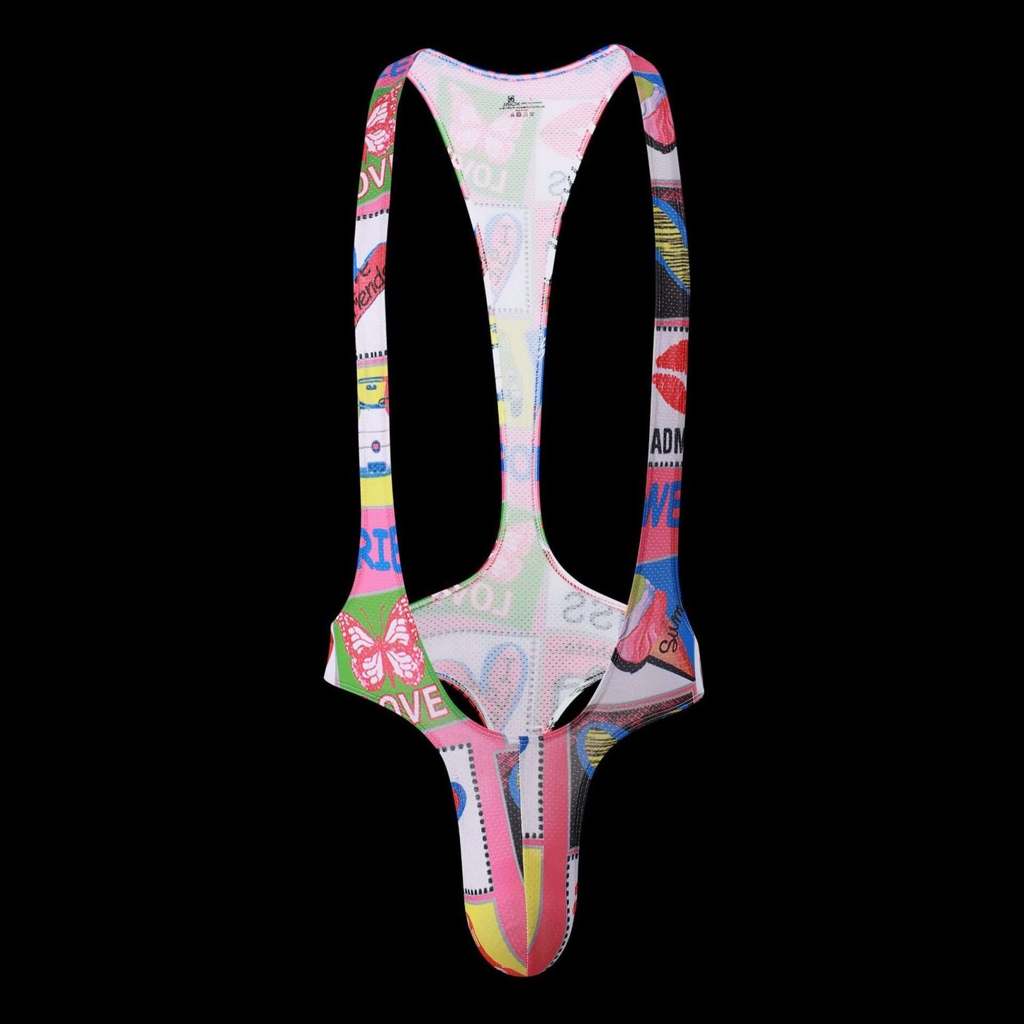 Men's Print Thong Jumpsuit