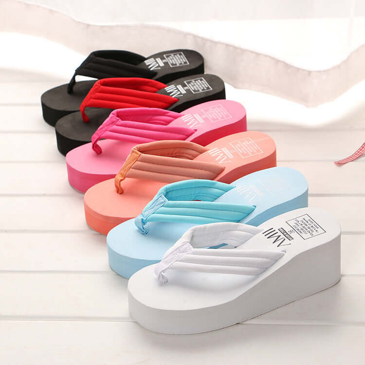 Bright Colored Flip Flops (Toe Thongs)