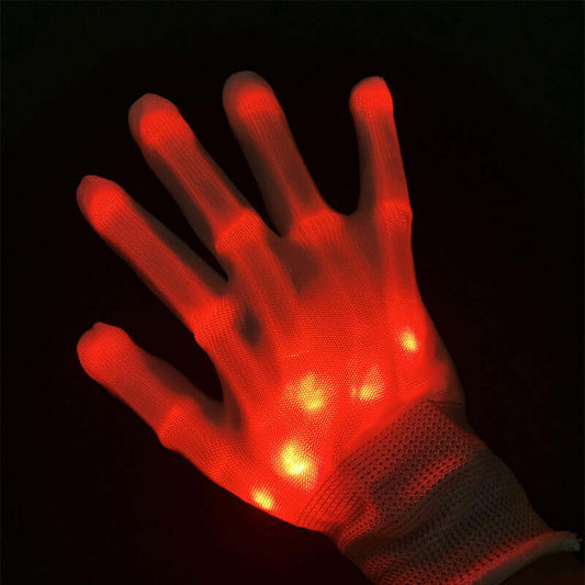 Hand Bones Led Glowing Gloves