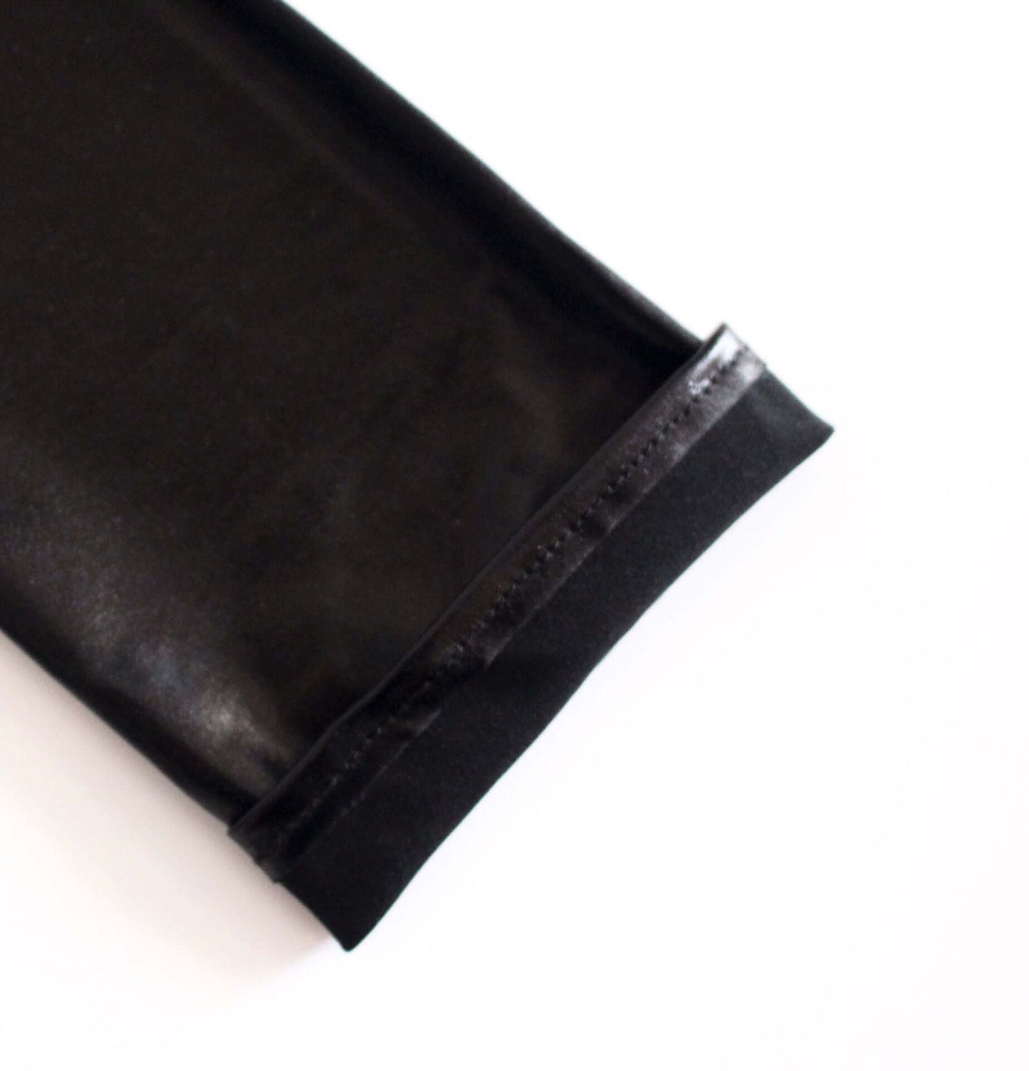 Patent Leather Elbow Gloves