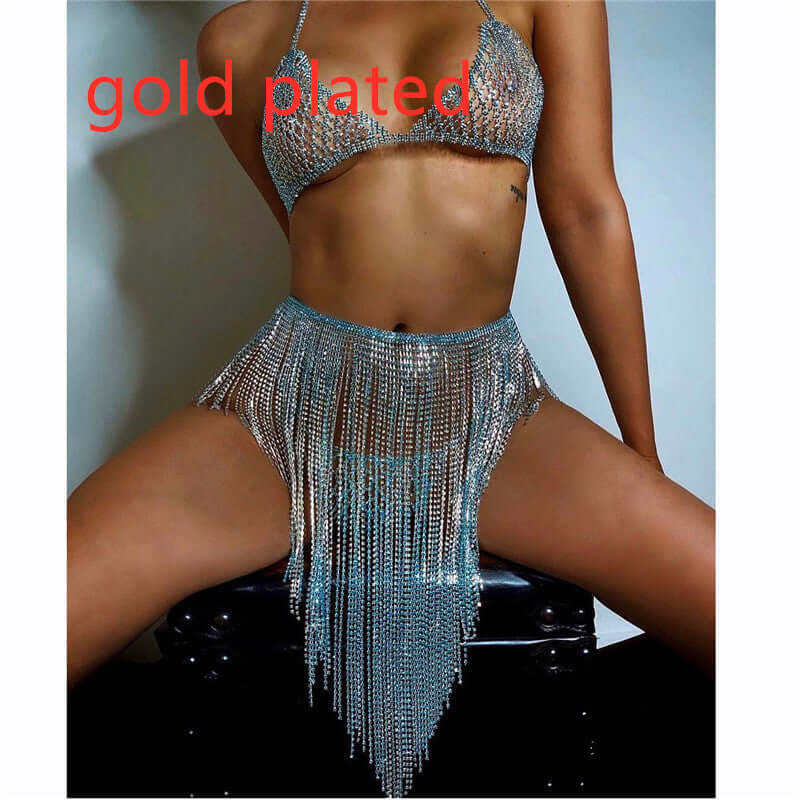 Bikini Bra Panties and Skirt ( Set or Seperate)
