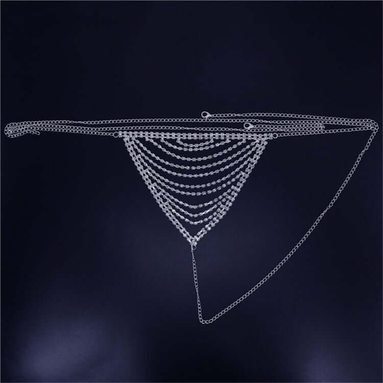 Rhinestone Body Chain Outfit Or Pieces