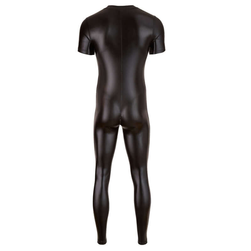 Zipper PU Bodysuit