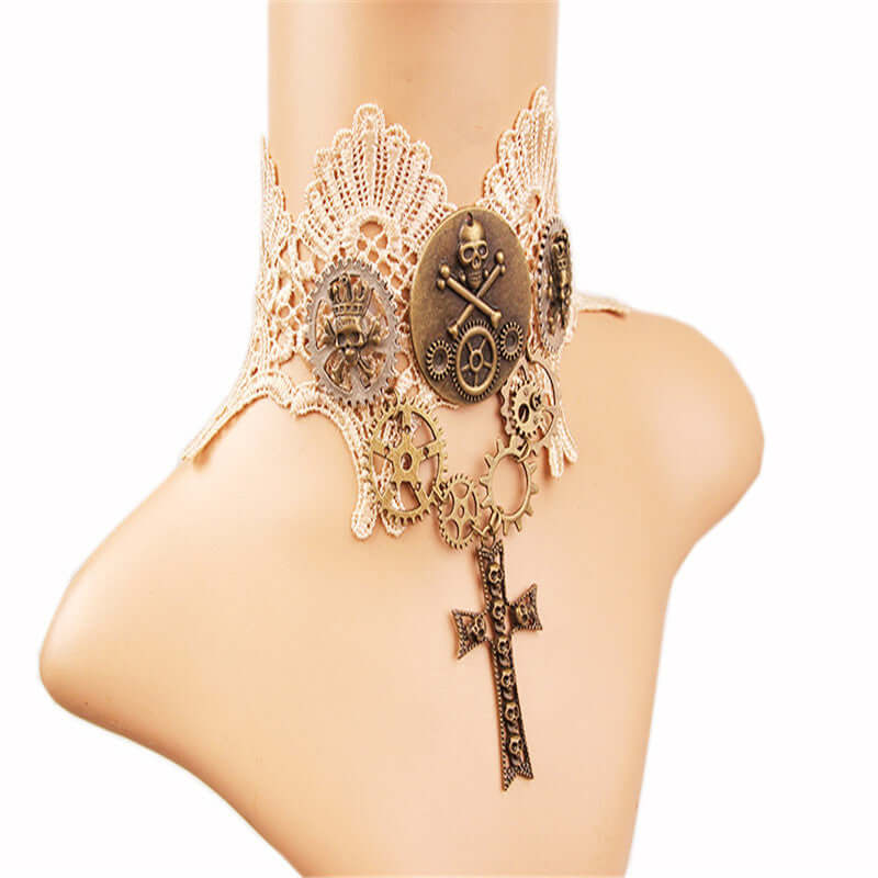 Steampunk Gear Necklace