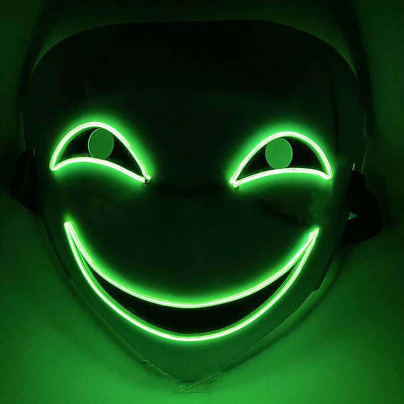 LED Luminous Black Mask