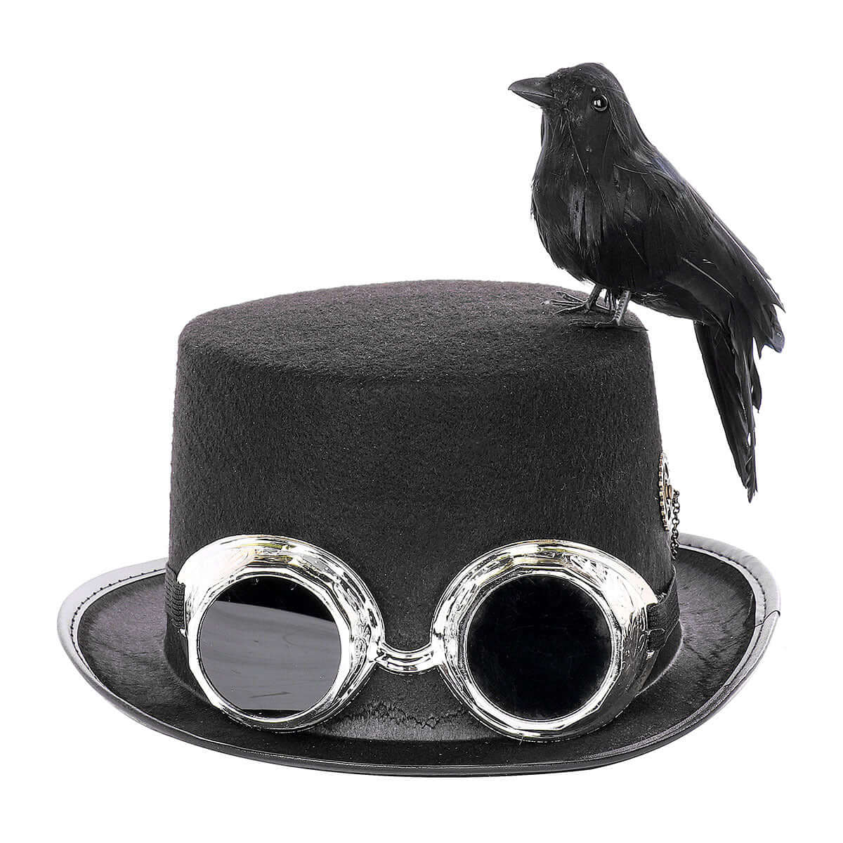 Steampunk Crow Hat