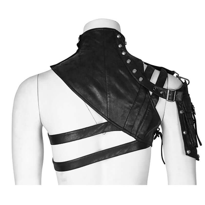 Leather Body Armor, Shoulder Strap