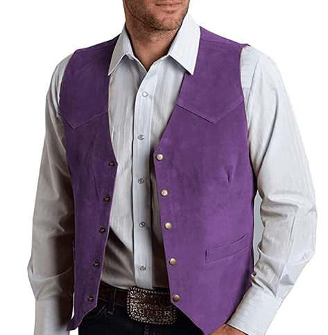 Western Velvet Vest