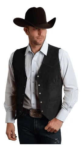 Western Velvet Vest