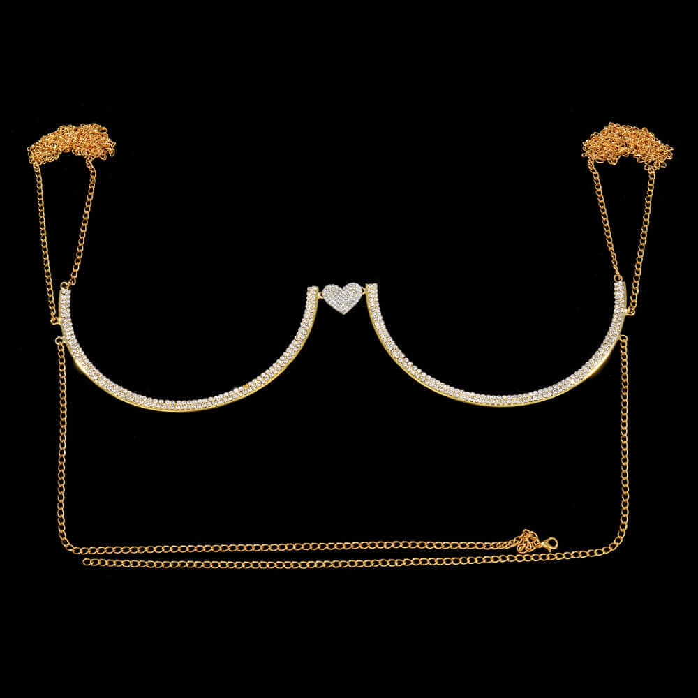 Full Diamond Chest Chain