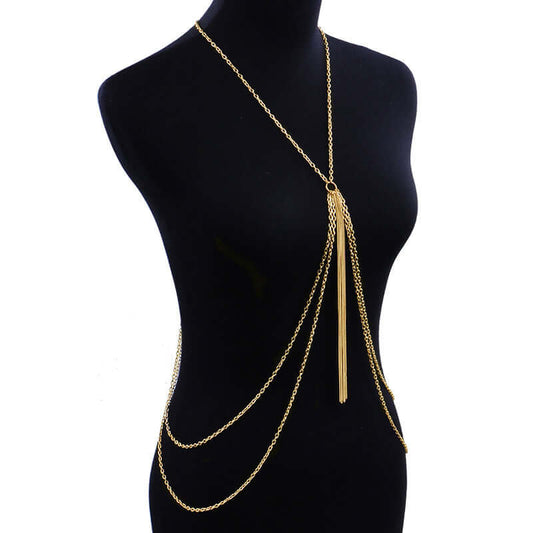 Tasseled Body Chain