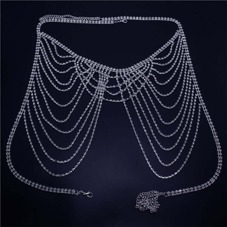 Rhinestone Body Chain Outfit Or Pieces