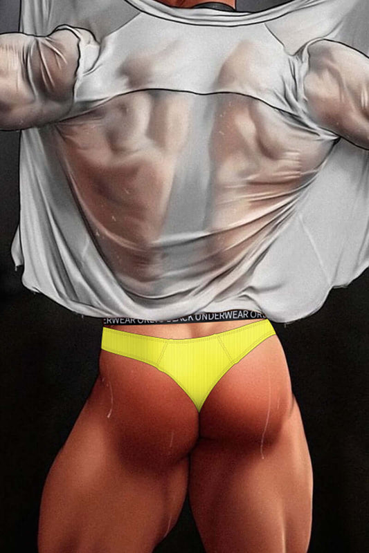 Double Band Cotton Low Waist Briefs