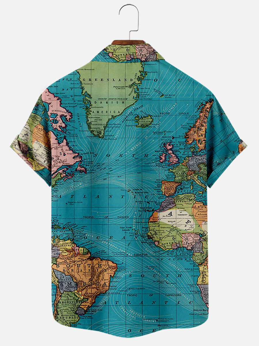 Map Series Short-sleeved Shirt
