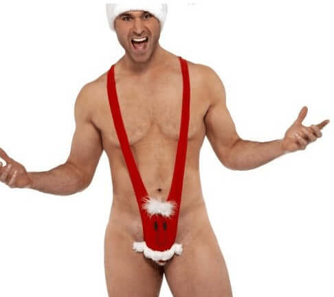 Christmas Theme Body Thongs