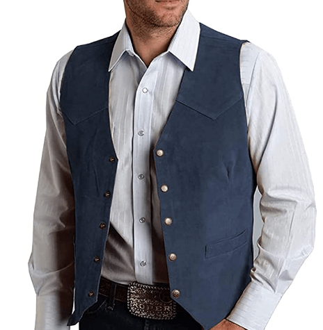 Western Velvet Vest