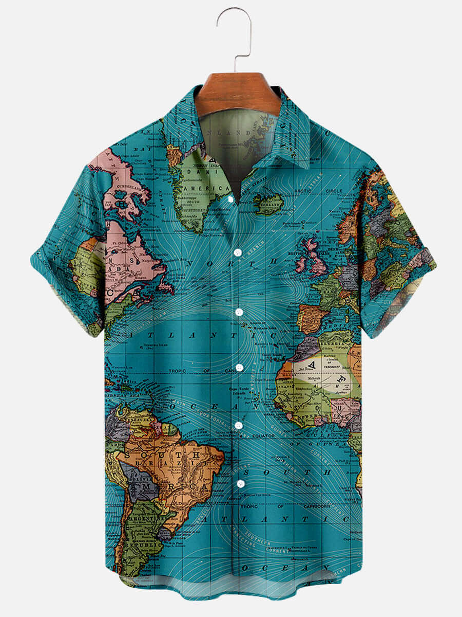 Map Series Short-sleeved Shirt