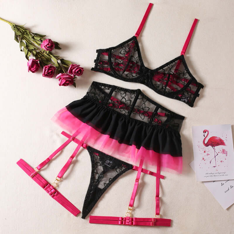 Neon Highlights Three-piece Set