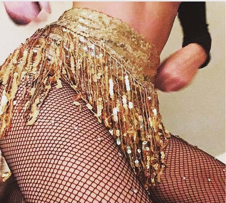 Tassel Sequins Shorts