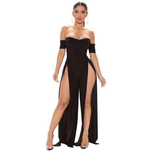 Mesh Print Bodysuit Dress