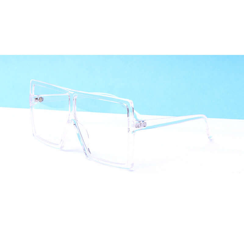 Retro Large Square Frame Sunglasses