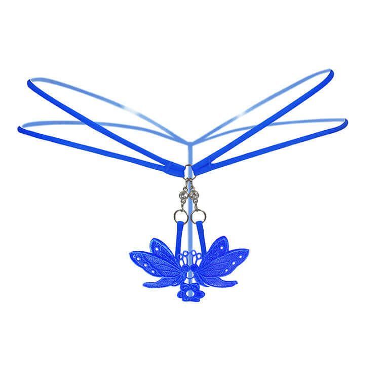 Dragonfly Embroidery Metal Buckle
