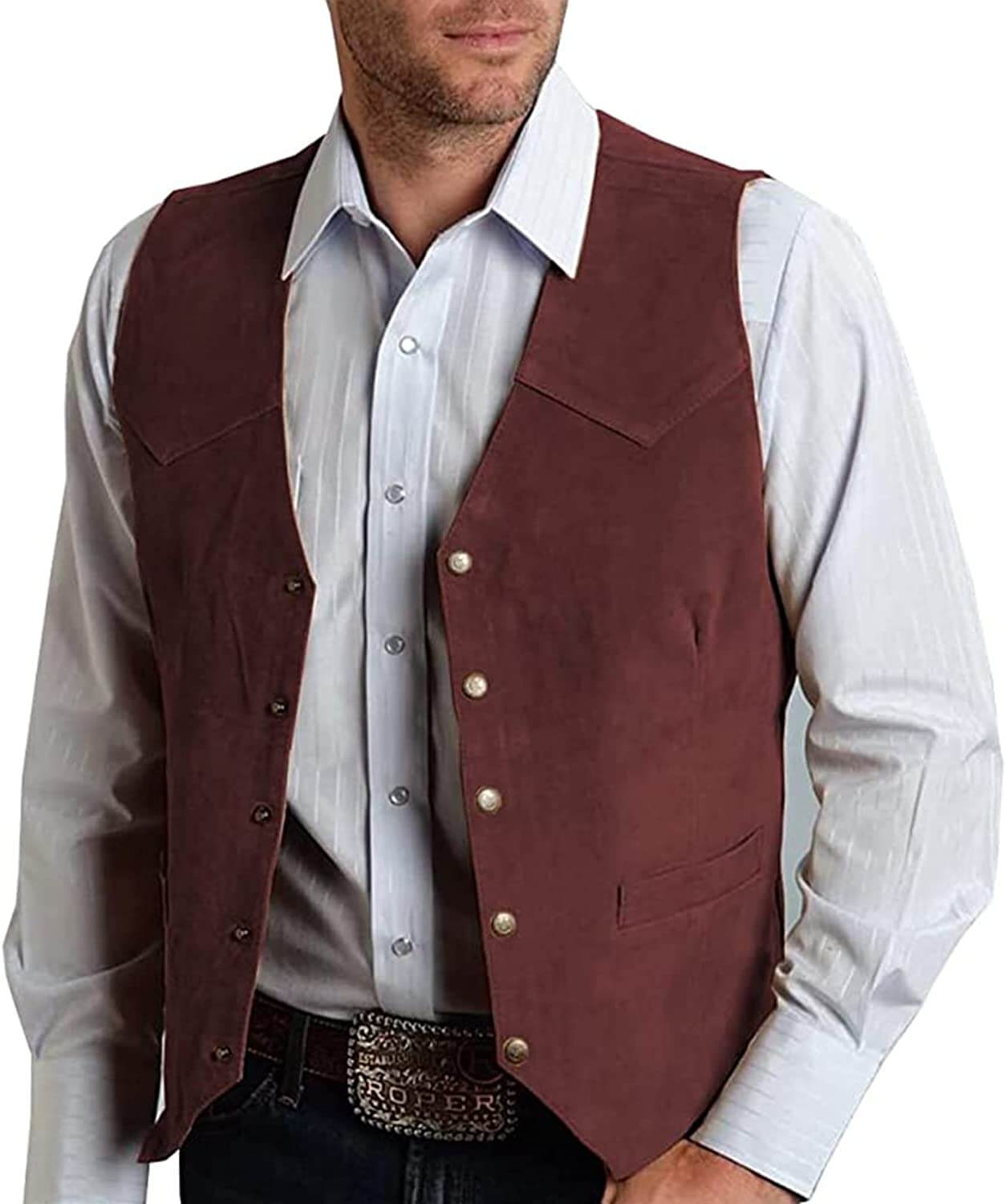 Western Velvet Vest