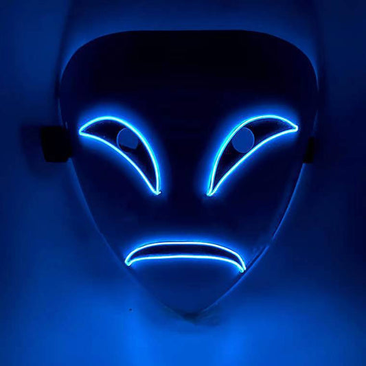 LED Luminous Black Mask