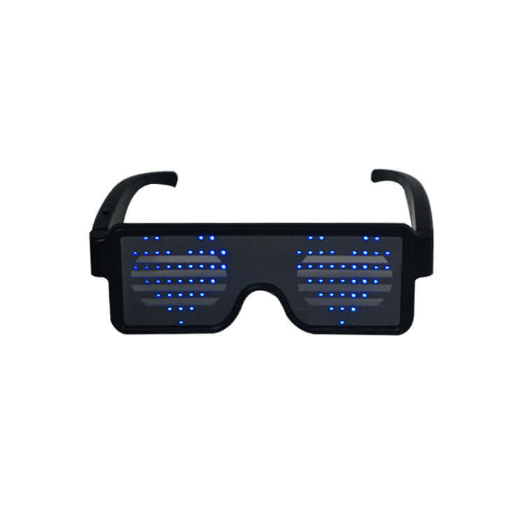 Led Multi-Function Display Glasses