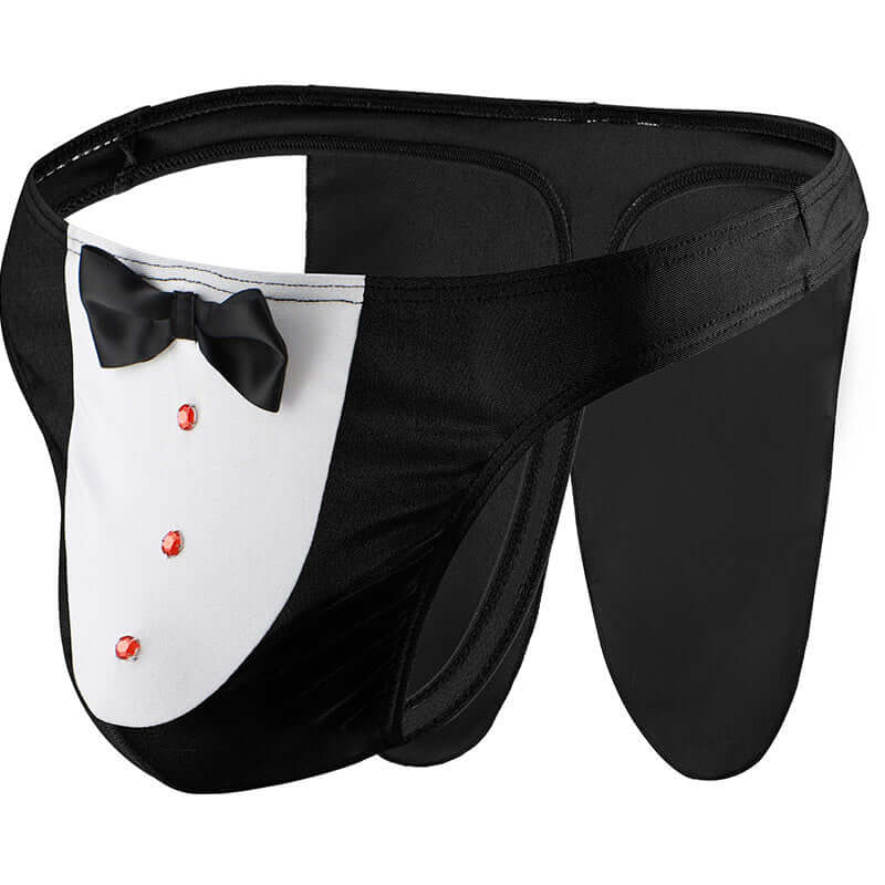 Butler or Tux with Butt Flap(Black or Red)