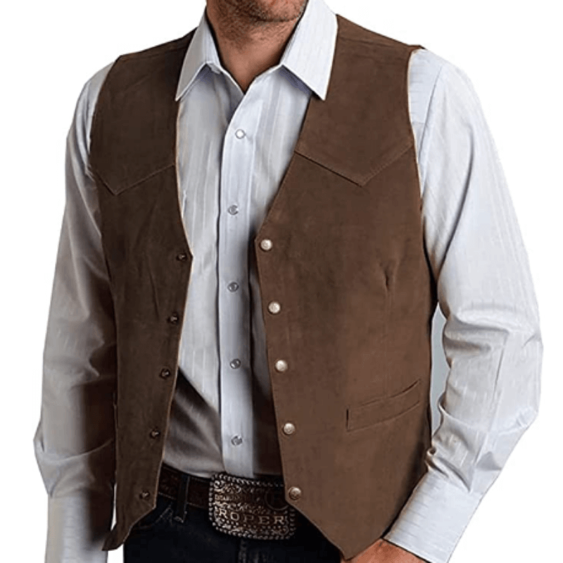 Western Velvet Vest