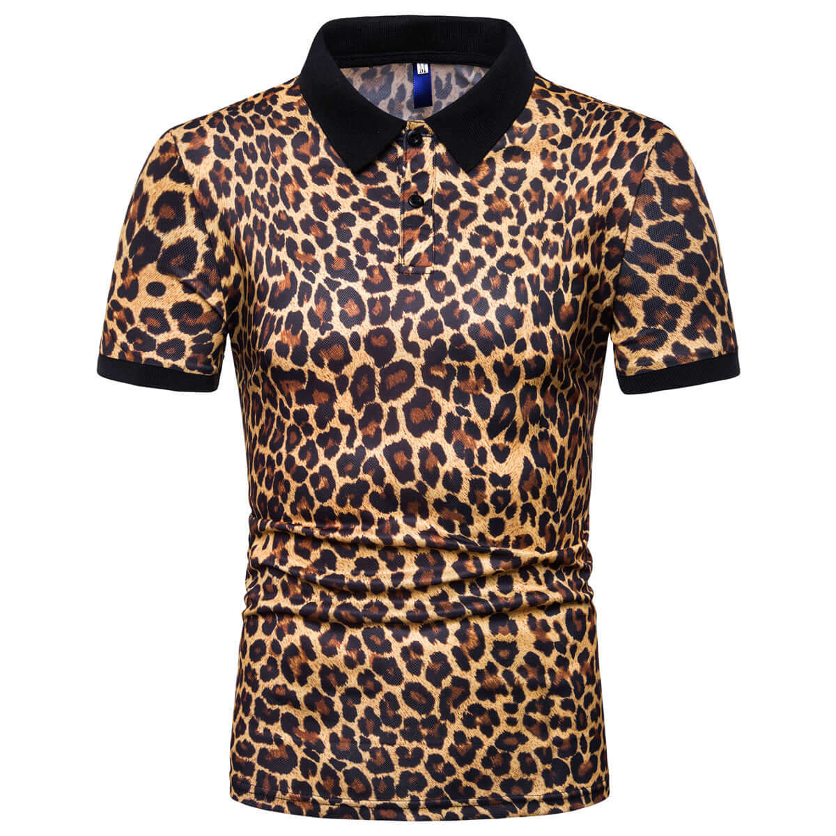 Leopard Print Polo
