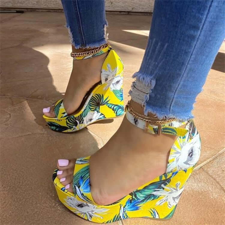 Floral Fashion Sandals