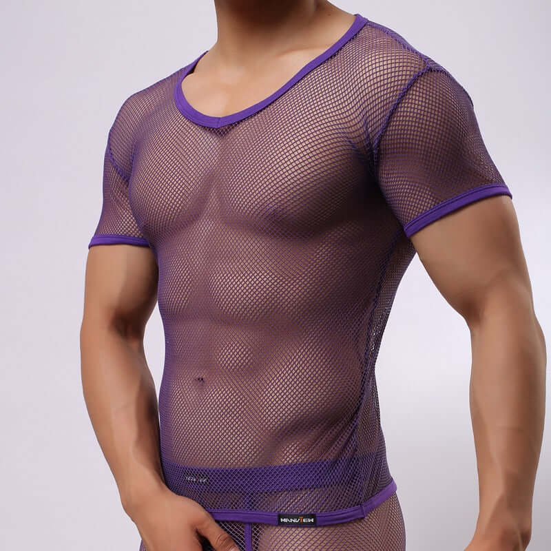Mesh Short Sleeve Shirt