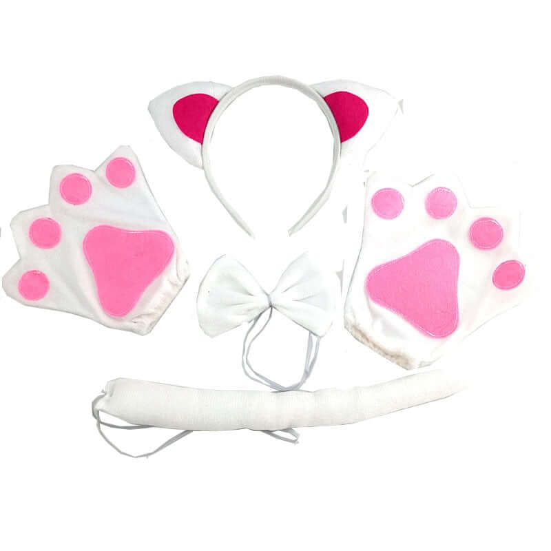 Kitten Headband and Gloves