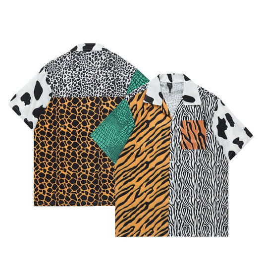 Animal Patchwork Shirt