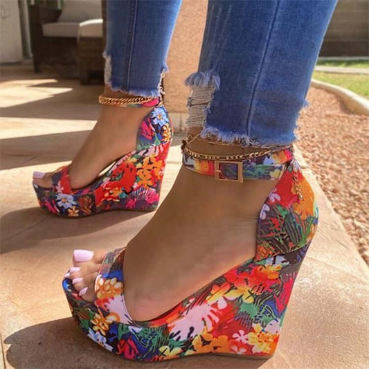 Floral Fashion Sandals