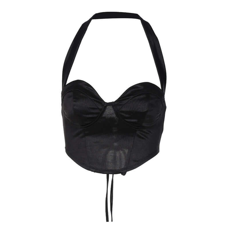 V Bottom Halter Top
