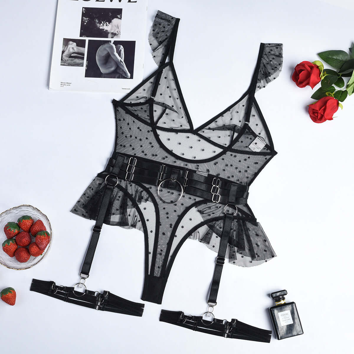 Waist Harness Lace Lingerie Sexy Underwear