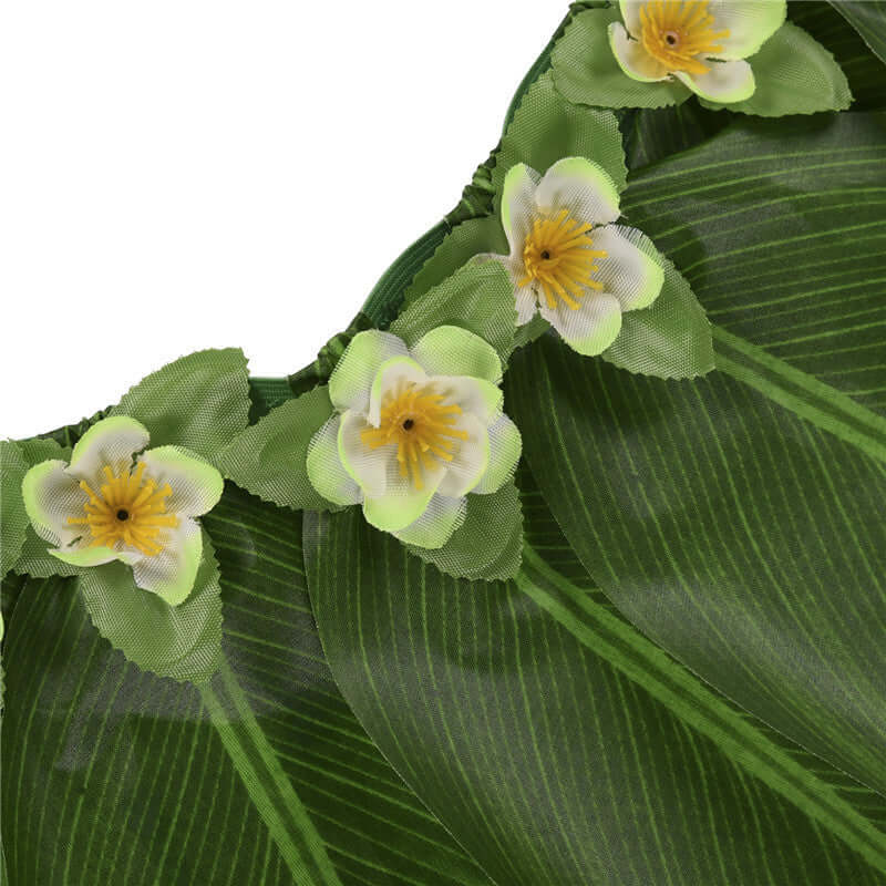 Hawaiian Simulation Leaf Skirt