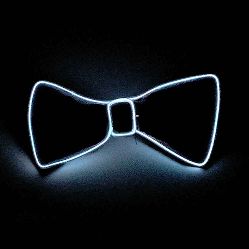 Neon LED Luminous Bow Tie