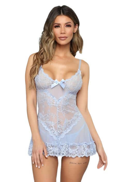Midnight Charm Lingerie Nightgown