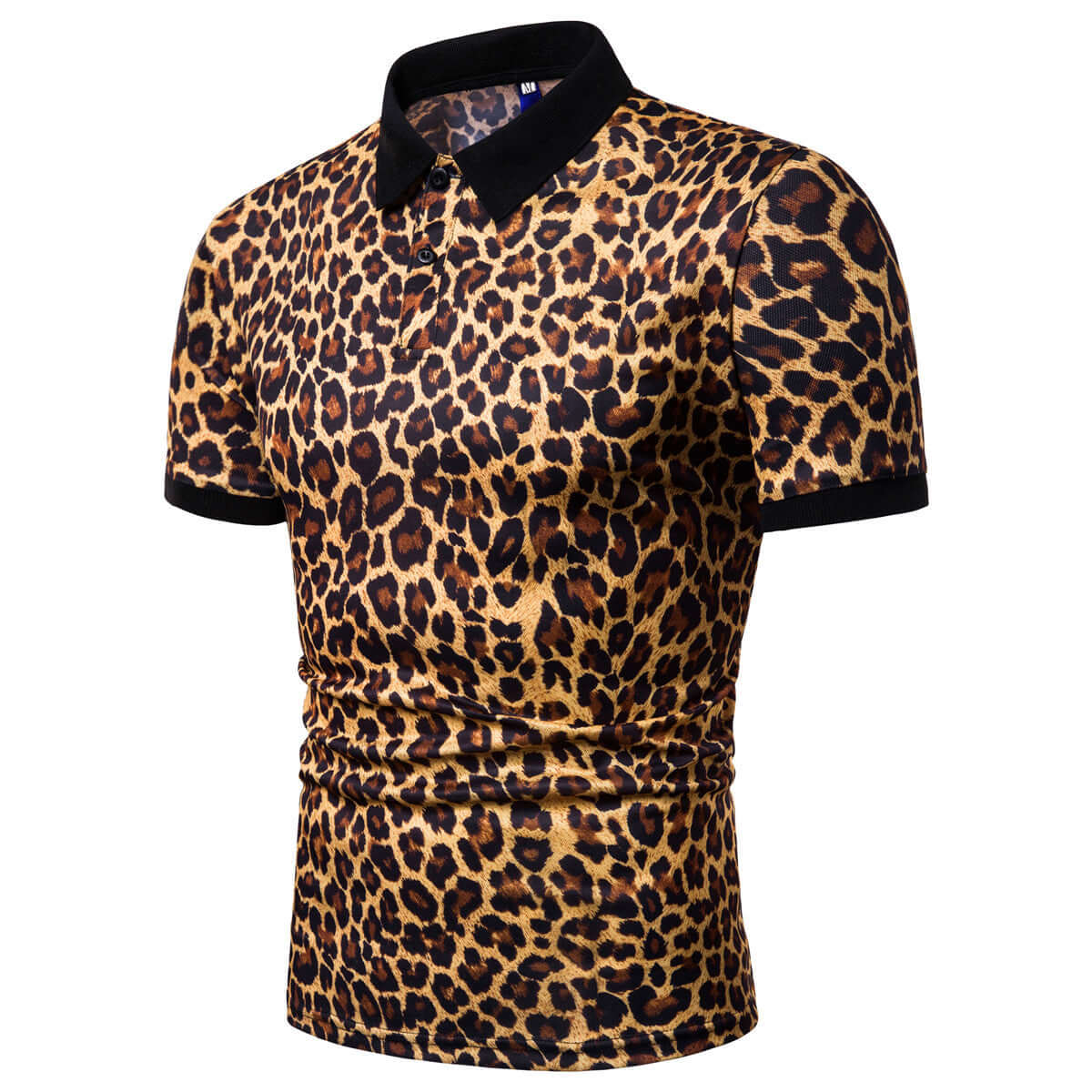 Leopard Print Polo