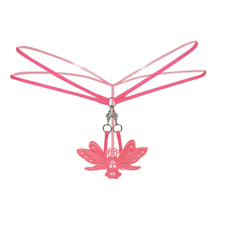 Dragonfly Embroidery Metal Buckle