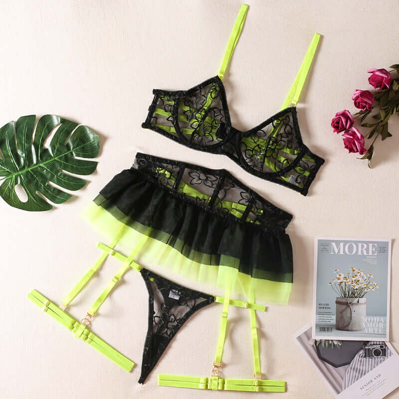 Neon Highlights Three-piece Set