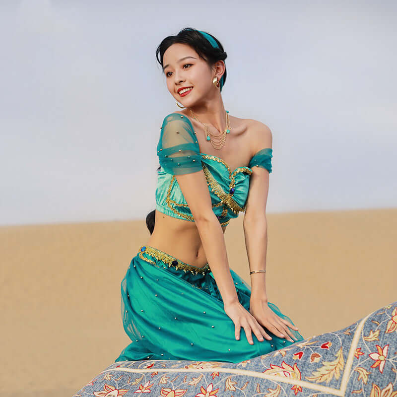 Belly Dancer Costume Set / Princess Jasmine