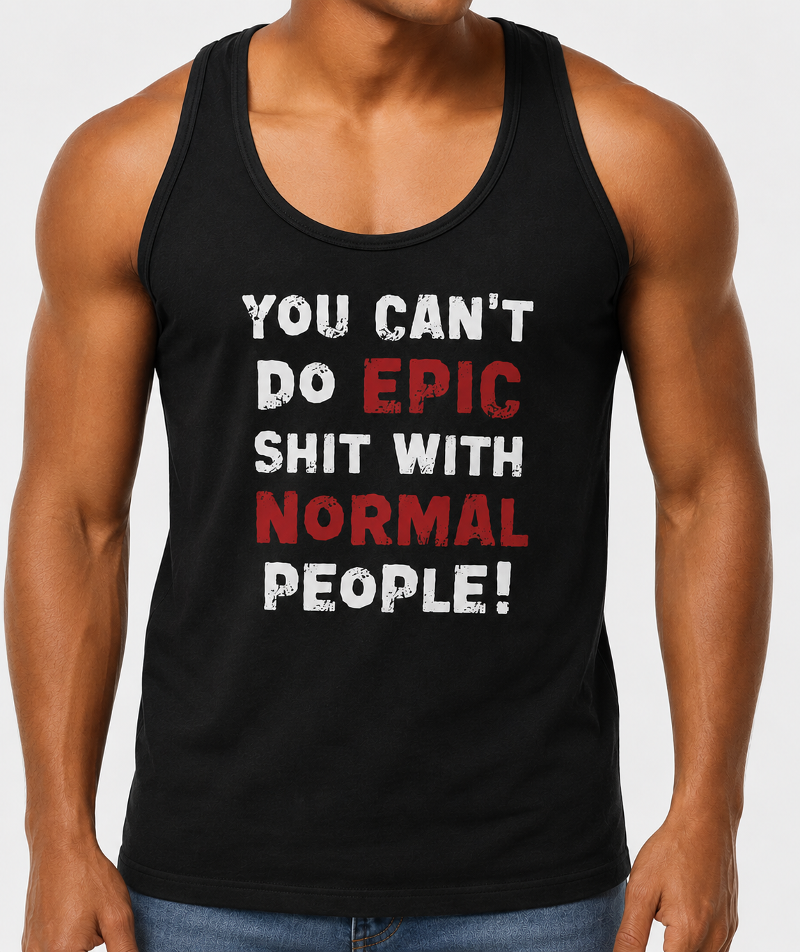 Epic Shit Tultex Unisex Tank Top New Drop