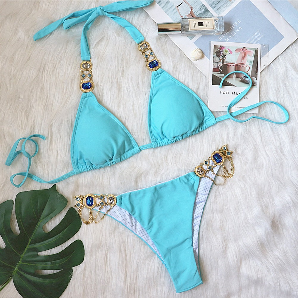 Crystal Ties Bikini