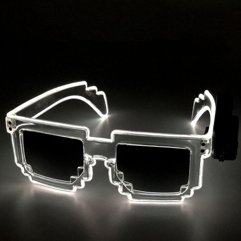 Blocked out Glow Glasses