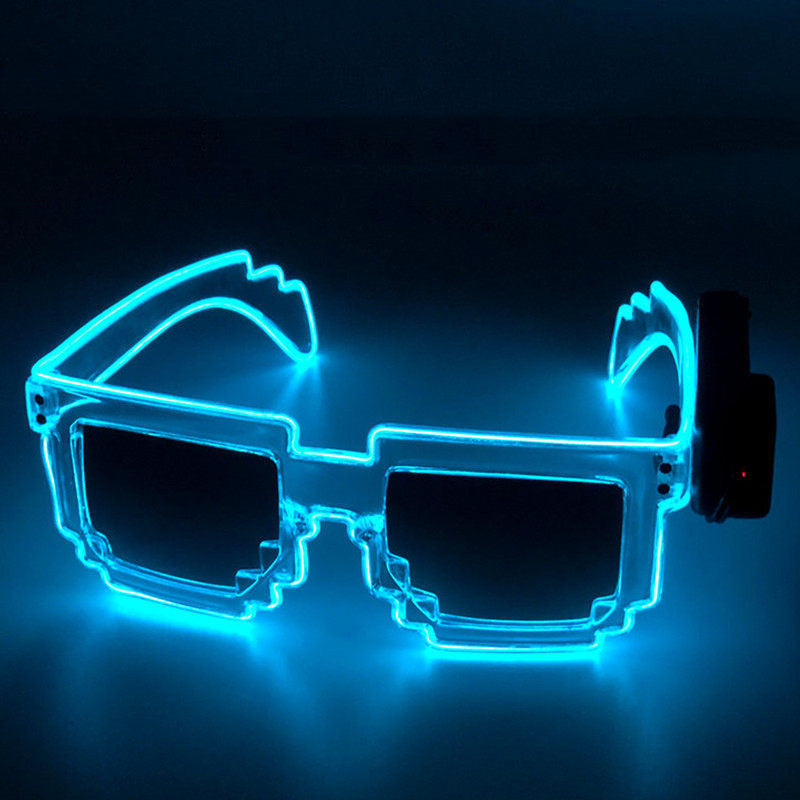 Blocked out Glow Glasses